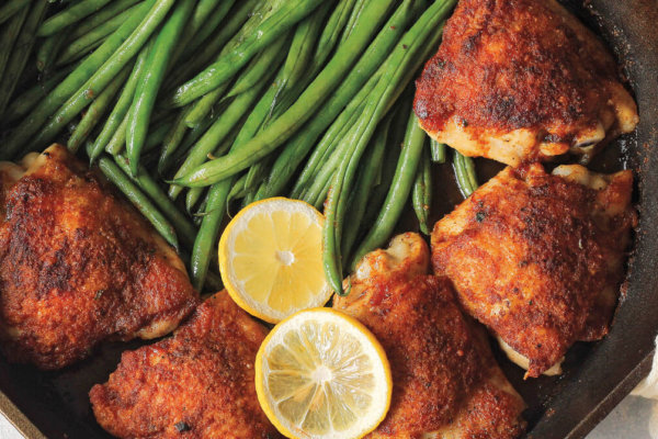 Cajun Chicken and Green Beans Recipe