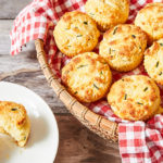 Keto Cheddar Chive Sour Cream Biscuits Recipe