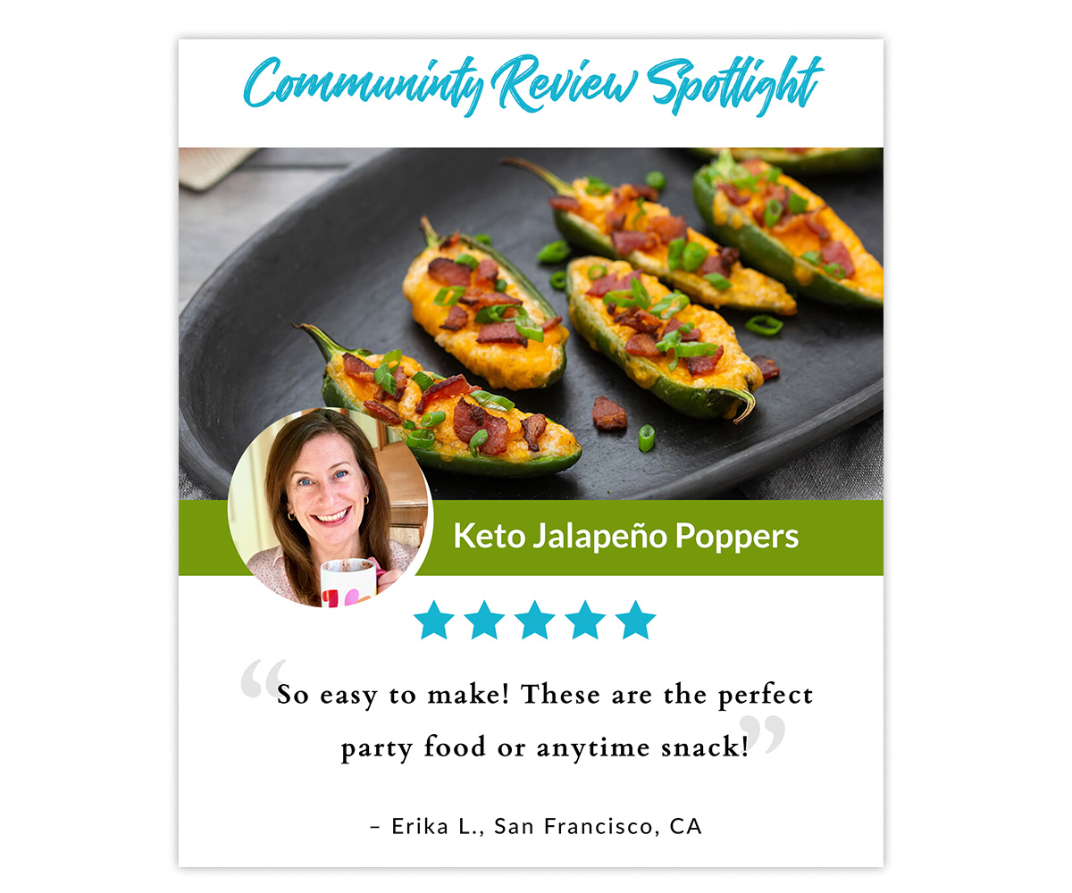 Keto-Mojo Recipe Review Jalepeno Poppers