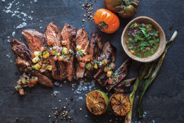 Seared Steak with Brazilian Vinaigrette