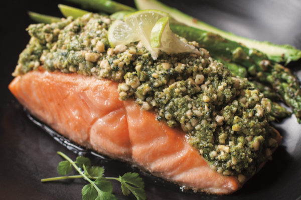 Cashew Crusted Salmon Recipe