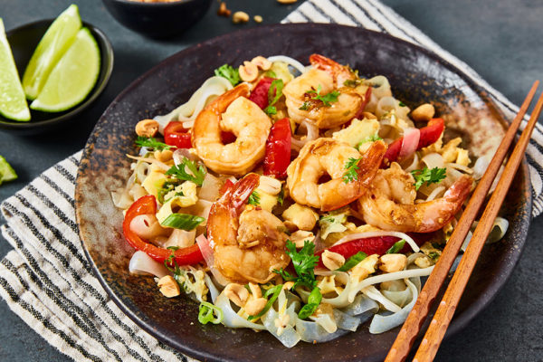 Keto Shrimp Pad Thai