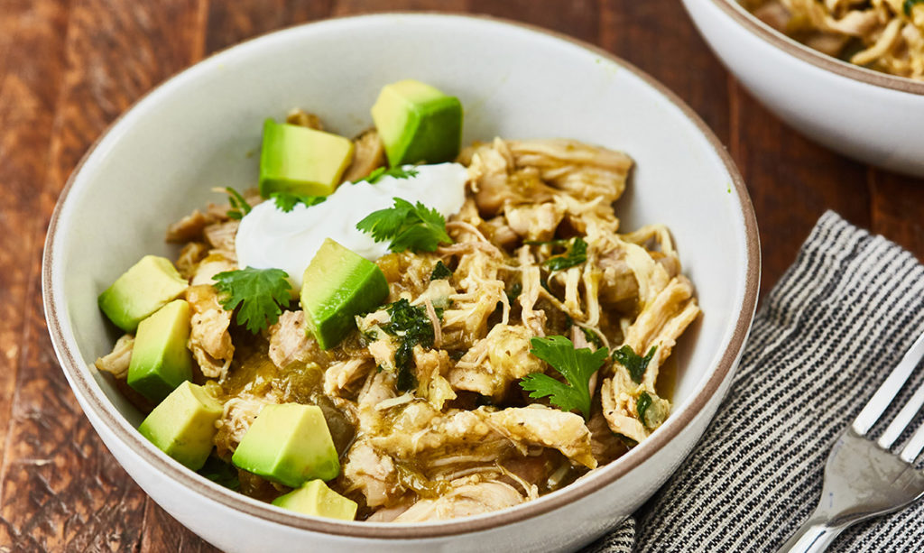Recipe Keto Chicken Chile Verde KETOMOJO