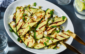 Keto Grilled Zucchini Salad Recipe