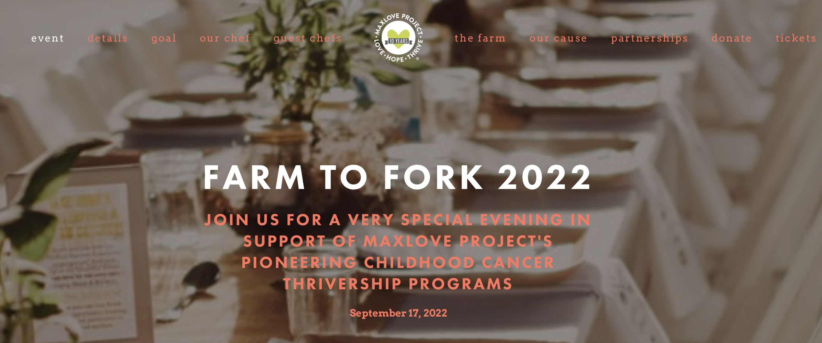 Farm to Fork Event