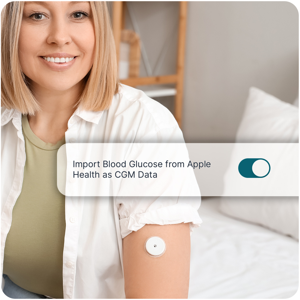 CGM Integration via Apple Health